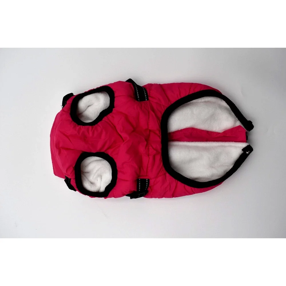 Petcare Dog Coat with Reflective Harness Built in Waterproof Jackets Warm Pet LG